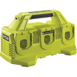 207203 Cargador Ryobi de 18 V y 6 puertos