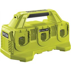 207203 Cargador Ryobi de 18 V y 6 puertos