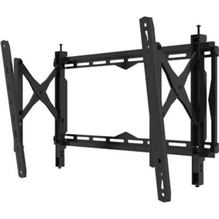 B-Tech Elements Bt8443/B Supporto da parete estensibile per schermi piatti con funzione di inclinazione e rotazione