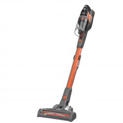 Black & Decker BHFEV182C-QW aspiradora de pie y escoba eléctrica Aspiradora escoba 2 en 1 Batería Secar Sin bolsa Naranja, Titan