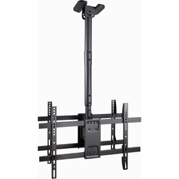 Suporte de teto giratório/inclinado/nivelado TooQ LPCE2286TSLI-B para 2 TVs de 43-86 / até 100 kg
