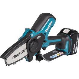 Makita DUC101Z01, Sierra de poda 18V LXT 100mm, Sistema automático de lubricación de cadena, Verde