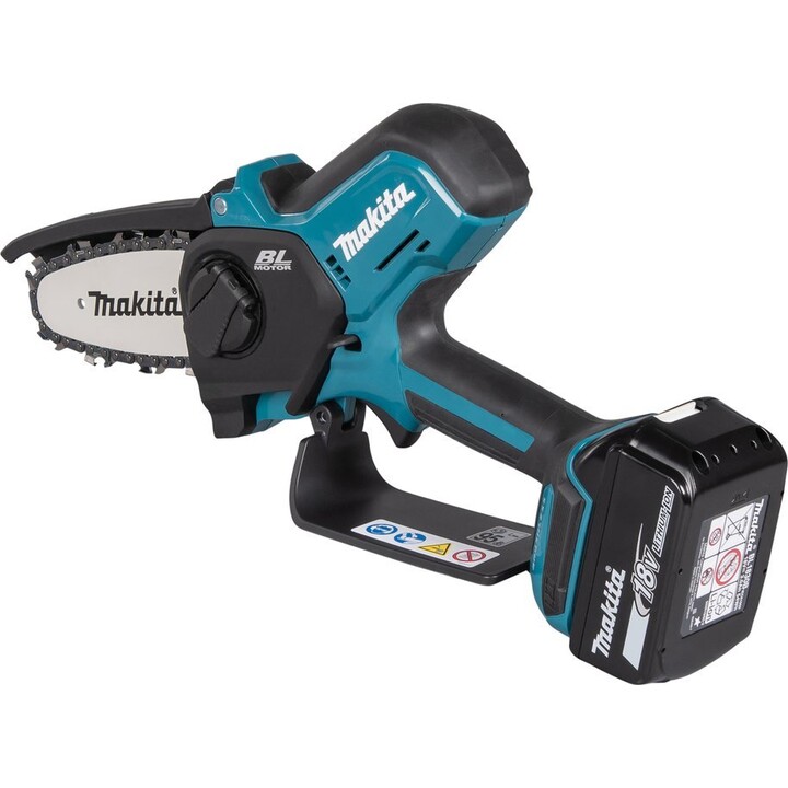 Makita DUC101Z01, Sega per potatura 18V LXT 100 mm, Sistema di lubrificazione automatica della catena, verde