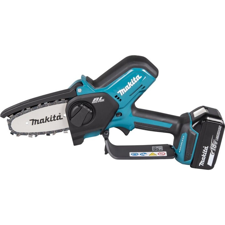 Makita DUC101Z01, Sega per potatura 18V LXT 100 mm, Sistema di lubrificazione automatica della catena, verde