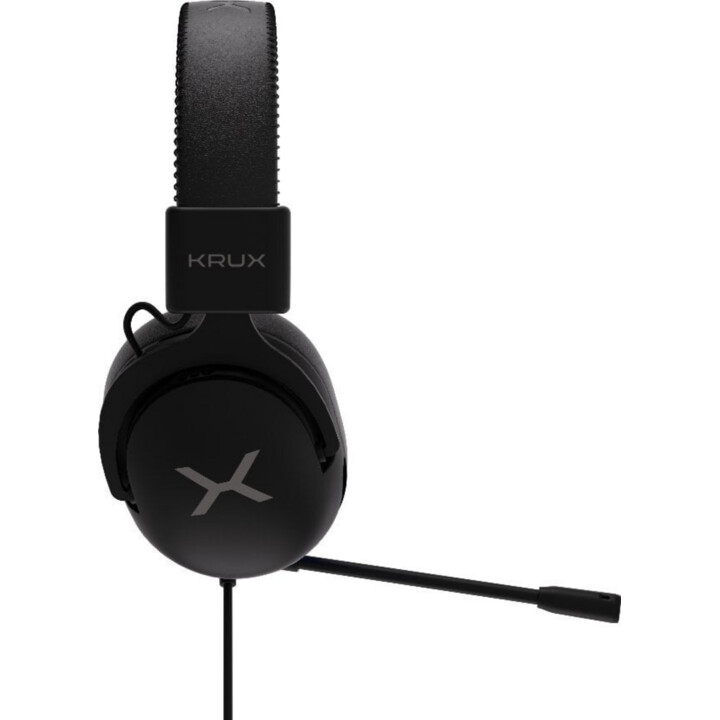 Cuffie wireless Krux Crave RGB nere