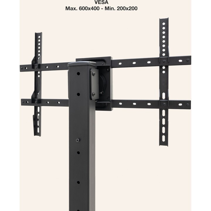 Suporte de chão giratório/ajustável TooQ FS2284M-B para TVs de 37 a 70 pés/até 70 kg