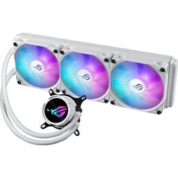 Asus sistema de refrigeración líquida para CPU ROG strix LC III 360 ARGB, blanco
