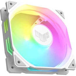ASUS TUF GAMING TR120 ARGB REVERSE 1-pack White Boitier PC Refroidisseur d'air 12 cm Blanc