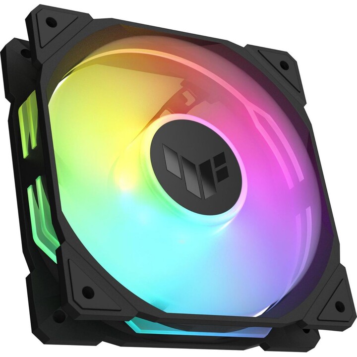 ASUS TUF GAMING TR120 ARGB 3IN1 Black Computer Case Air Cooler 12cm Black
