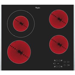 Placa de Vitrocerámica Whirlpool AKT 8130 BA 4 zonas Negro