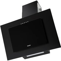 Hotte verticale P 2 60 mur 310 m3 / h noir