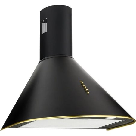 Campana Akpo Wk 4 Dandys Gold 60 cm 450 m³/h Negro