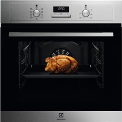 Electrolux Oven Series 6000 EOF3H50BX 65 L Silver Black