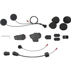 Sena SPIDER-ST1-A01 Intercom Mounting Kit with Integrated Microphones and Speakers Black