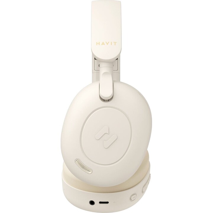 Havit H655BT - Cuffie Bluetooth wireless, beige