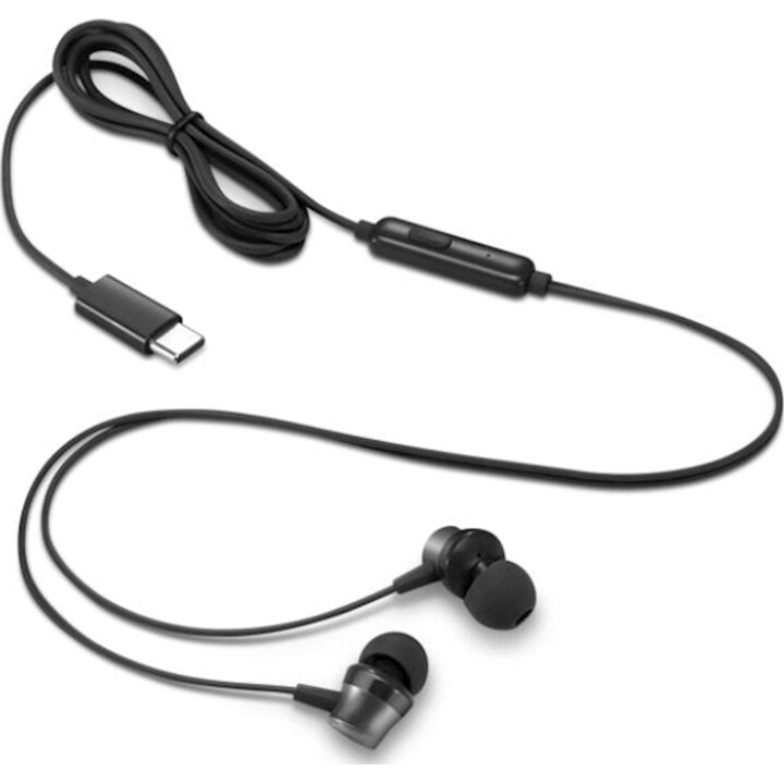 Auricular Lenovo de tapón con cable USB-C
