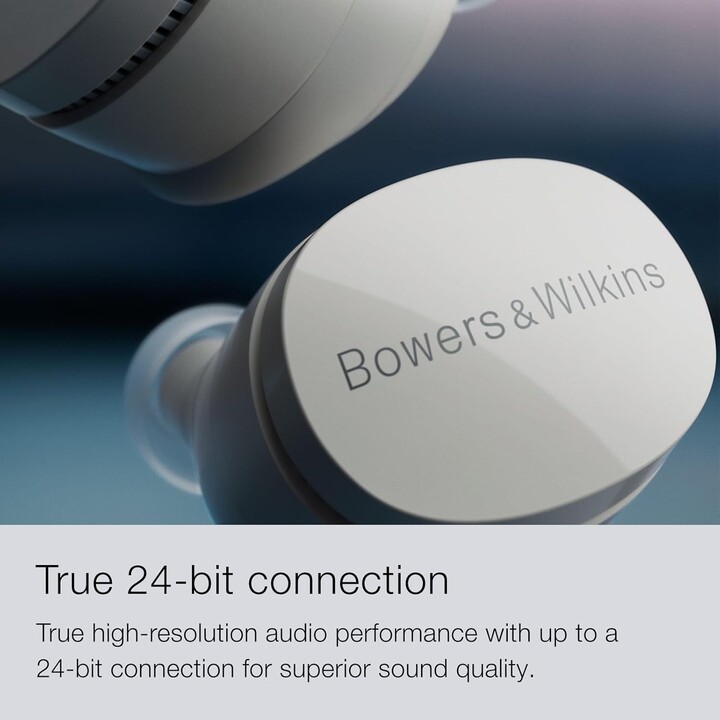 Bowers & Wilkins Pi6 True Wireless Stereo (TWS) In-Ear Headphones, Calls/Music, USB Type-C, Bluetooth, Charging Dock, Green