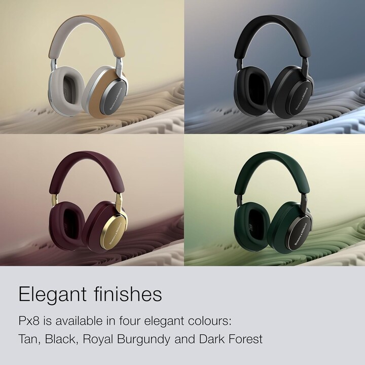Bowers & Wilkins Px8 Auriculares Inalámbrico Diadema Música Usb Tipo C Bluetooth Borgoña