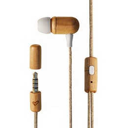 Casque audio Energy System Eco Cherry Wood avec prise jack 3,5 mm et microphone, commande vocale
