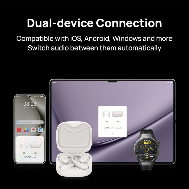 Huawei FreeArc Wireless Headphones Green