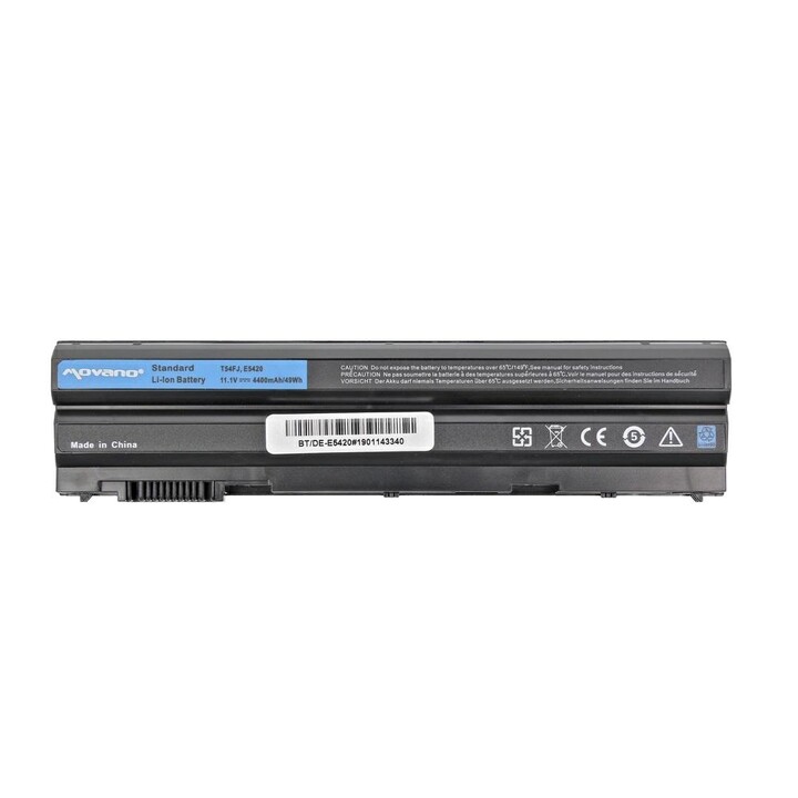 Compatible Battery for DELL E5420 Laptop 11.1V 4400mAh Movano