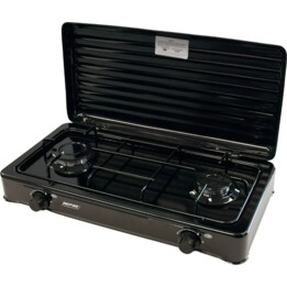 Poêle à gaz portable MPM KN 02 / 1KB 4300W noir