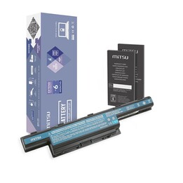 Batterie compatible pour ordinateur portable ACER AS10D51 10.8 6600 mAh Mitsu