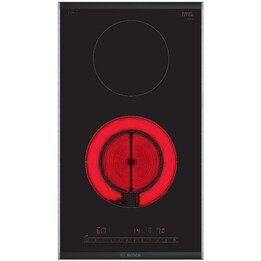 Bosch en céramique Hob PKF375FP2E 3500W 30 cm 2 zones noires