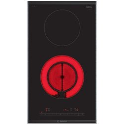 Bosch Ceramic Hob Pkf375fp2e 3500w 30 Cm 2 Zones Black