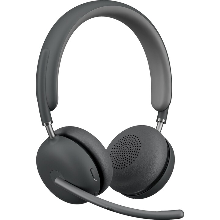 981-001311 Logitech Zone Wireless 2 Headset Wireless and Wired Headband Office/Call Center USB Type-C Bluetooth Graphite