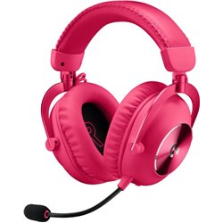 Logitech G PRO X 2 Wireless and Wired Headphones Headband Gaming Bluetooth Magenta