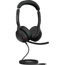 Jabra Evolve2 50 Auriculares Alámbrico Diadema Oficina/Centro de llamadas USB Tipo C Negro