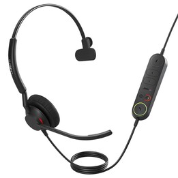 Jabra Engage 40 Cuffie cablate con archetto per ufficio/call center USB tipo A Bluetooth Nero