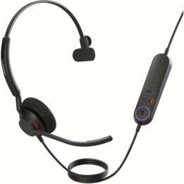 Jabra Engage 40 Kabelgebundenes Headset (Kopfbügel, Büro/Callcenter, USB Typ C, Schwarz)