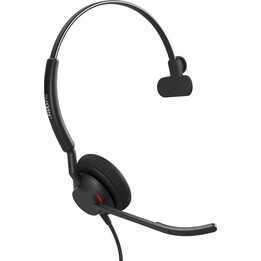 Fone de ouvido e headset Jabra 5093-610-279 com fio e faixa de cabeça para escritório/call center USB tipo A, preto