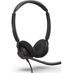 Fone de ouvido e headset Jabra 5099-610-279 com fio e faixa de cabeça para escritório/call center USB tipo A, preto