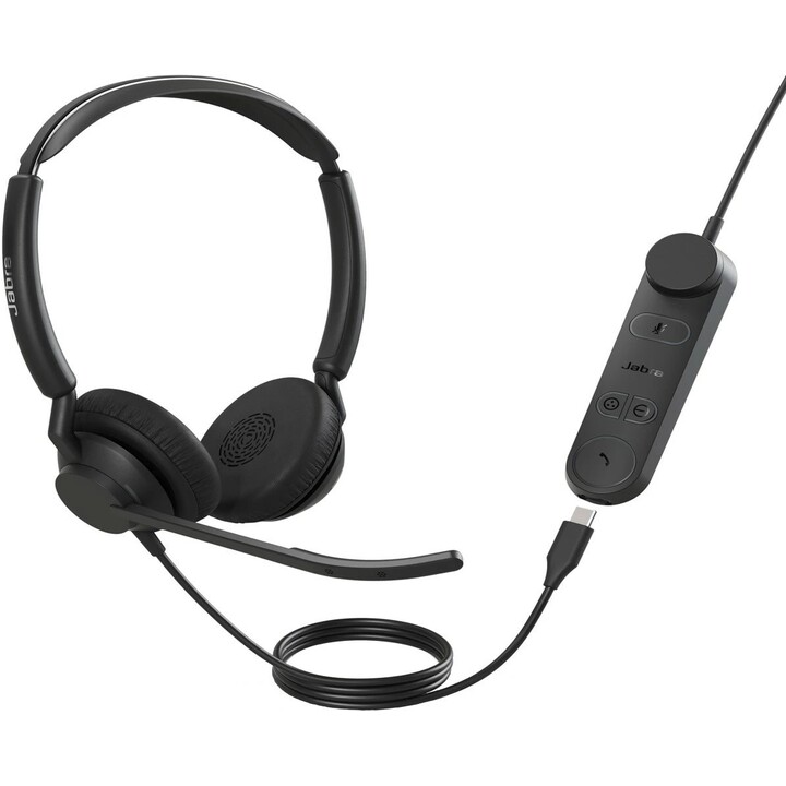 Casque et écouteurs filaires Jabra 5099-299-2259 pour bureau/centre d appels, USB Type-C, noir
