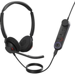 Fone de ouvido e headset Jabra 5099-299-2119 com fio e faixa de cabeça para escritório/call center USB tipo A
