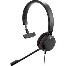 Jabra Evolve 20SE UC Mono Headset Cablato Archetto Ufficio/Call Center USB Tipo-A Bluetooth Nero