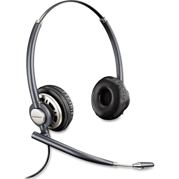 Casque filaire POLY HW720 pour bureau/centre d appels, noir