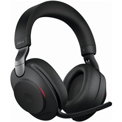 Jabra Evolve2 85, UC Stereo Auriculares Diadema Conector de 3,5 mm USB Tipo C Bluetooth Negro