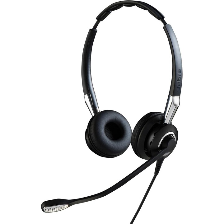 Jabra Biz 2400 II QD Duo NC Wideband Headset Wired Headband Office/Call Center Black