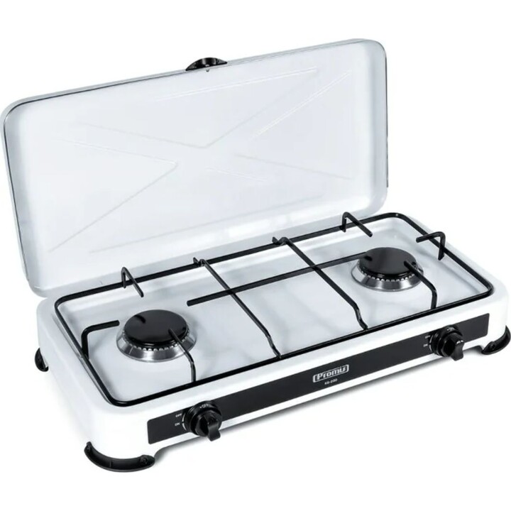 Promis KG200 Gas Cooker 2 zones White