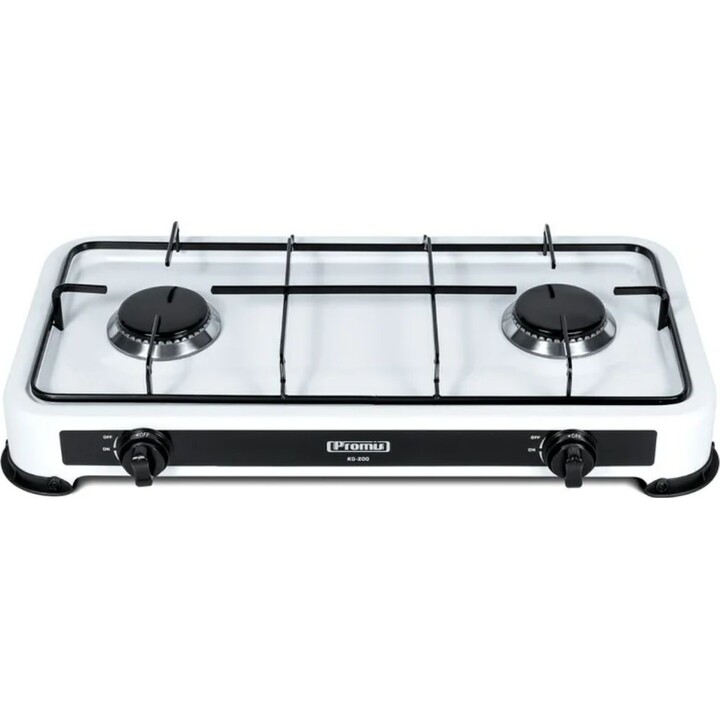 Promis KG200 Gas Cooker 2 zones White