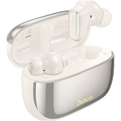 Hoco EQ20 Rhyme Casque sans fil intra-auriculaire Appels/Musique Bluetooth Blanc