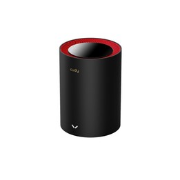 Cudy M3000 Dual band (2,4 GHz / 5 GHz) Wi-Fi 6 (802.11ax) Nero, Rosso 1 Interno