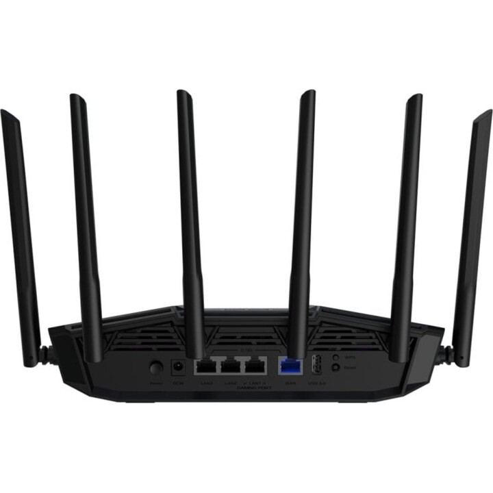 Asus Tuf Gaming Be6500 (tuf-be6500) WLAN-Router 2,5 Gigabit Ethernet Dualband (2,4 GHz / 5 GHz) Schwarz
