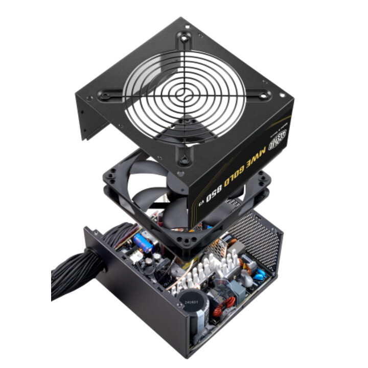 Cooler Master MWE Gold 850 V3 Power Supply Unit 850 W 24-pin ATX ATX Black