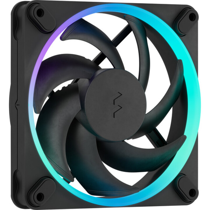Ventilador Fractal Momentum 12 RGB Black Box Fd-f-mr1-1201