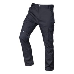 Pantaloni da lavoro Mix&Match, elasticizzati, neri, taglia L